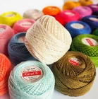 Cotton Crochet Embroidery Yarn 71yd/65m Size 8 Quality Thread Floss 10g KARAT