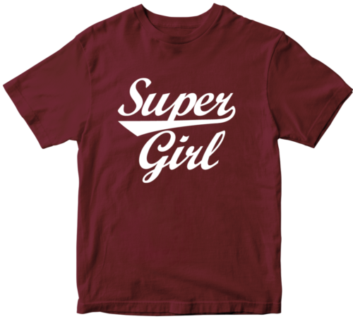 Super Girl T-shirt Superhero Comics Wonder Woman Birthday Party Funny Gifts - Picture 10 of 14