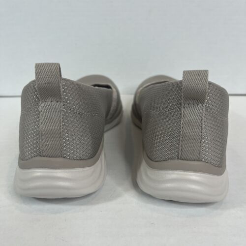 Skechers New Womens 7 On the GO Goga Mat Plush Knit Slip On Shoe Ideal Tan Brown - Picture 6 of 8