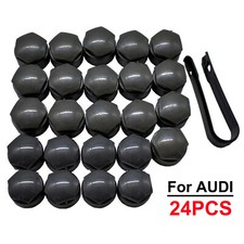 24pcsfor Audi A4 A5 S5 A6s6a7a8s8rs4rs6 Lug Nut Covers 20mm Wheel Nut