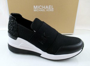 michael kors slip on wedge sneakers