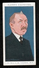 1926 Alick Ritchie Caricature Card of JAMES HENRY THOMAS Welsh Trade Unionist