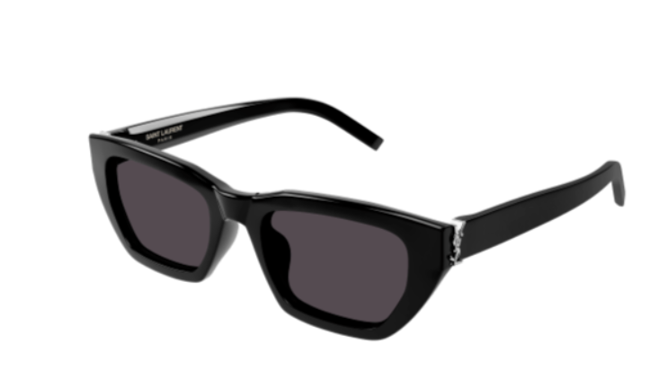 Saint Laurent SL M127 F 001 Occhiali da sole neri occhio di gatto