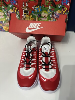 Nike Air Max Axis Red Size New *Box Is Missing Lid* UK