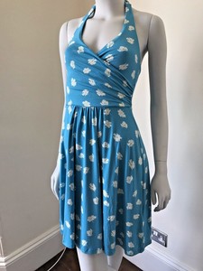boden halter neck dress