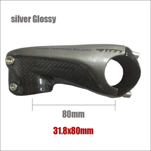 Superlight Carbon Road Mountain Bike Stem 80/90/100/110/mm Bicycle Parts Glossy - Picture 6 of 48