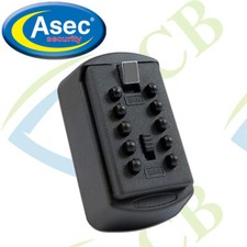 Image of ASEC High Security OUTDOOR KEY SAFE BOX Wall Mount Outside COMBINATION Key LOCK