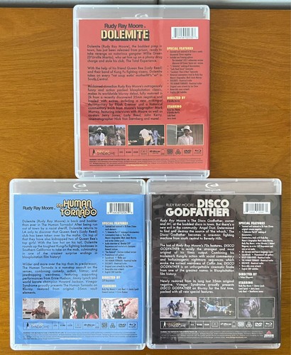 DOLEMITE-HUMAN TORNADO-DISCO GODFATHER Blu-rays VINEGAR SYNDROME Rudy Ray Moore - Imagen 19 de 20