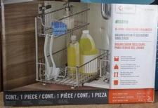 NEW TRINITY Wire Sliding Under Sink Organizer Free US Ship