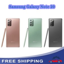 NEW SAMSUNG GALAXY NOTE 20 5G N981U 128GB Verizon AT T T-Mobile Unlocked Android
