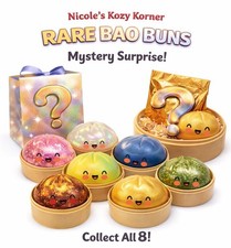 Rare/Special Edition/Metallic/Glitter Bao Bun Squishy Mystery Dumplings