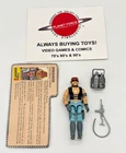 1985 Torch w/ File Card Complete GI Joe Figure