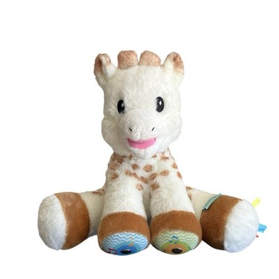 Sophie La Girafe Giraffe Plush Stuffed Toy Touch Play Musical Interactive 10in