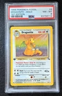 Pokemon 1999 Dragonite 4/62 Holo Fossil 1st Edition PSA 8