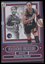 2025 Donruss WNBA #1 Napheesa Collier Franchise Features Press Proof Purple