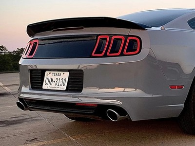 Roush 421145 Dual Exhaust Kit Round Tips For 2011-2014 Ford