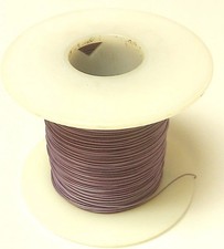 500' Page 26AWG VIOLET KYNAR Insulated Wire Wrap Wire 500 Foot Roll  USA Made