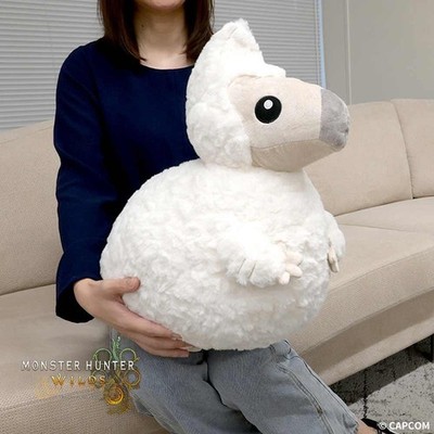 Monster Hunter Wilds e-Capcom Baby Secreto Seikret Stuffed Toy Plush Doll
