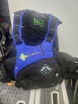 Rare ASTRAL GREEN Series PDF LIFE Water Paddle Vest Adult Sz Small/Medium 