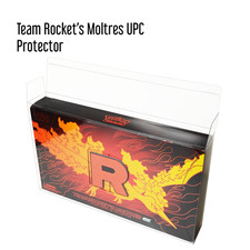 Team Rocket's Moltres ex Ultra Premium Collection UPC Protector Display Case