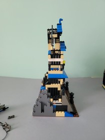 LEGO NINJA Emperor&rsquo;s Stronghold 3053 & Fire Fortress 3052 - 95% Comp with Manual