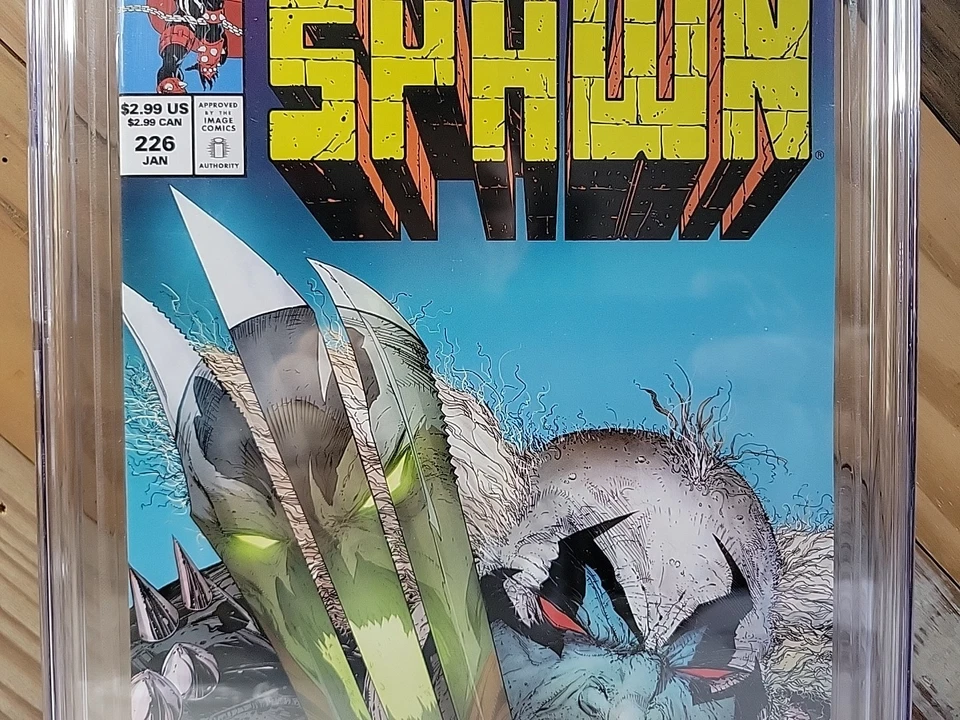 Spawn #226 CGC 9.8 Hulk #340 Homage Image Comics 2013 Todd McFarlane Cover - Image 3 of 4