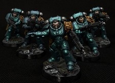 Warhammer 40k - Primaris Intercessor Squad 5 - Well Painted - Custom Bits 1