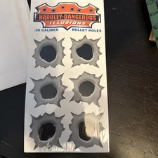 .50 Caliber DECALS HARDLEY DANGEROUS VINYL Realistic  Illusions Nick Lee Designs