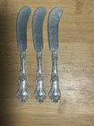 1 Sterling Silver Butter knife by Wallace in the Meadow Rose Pattern