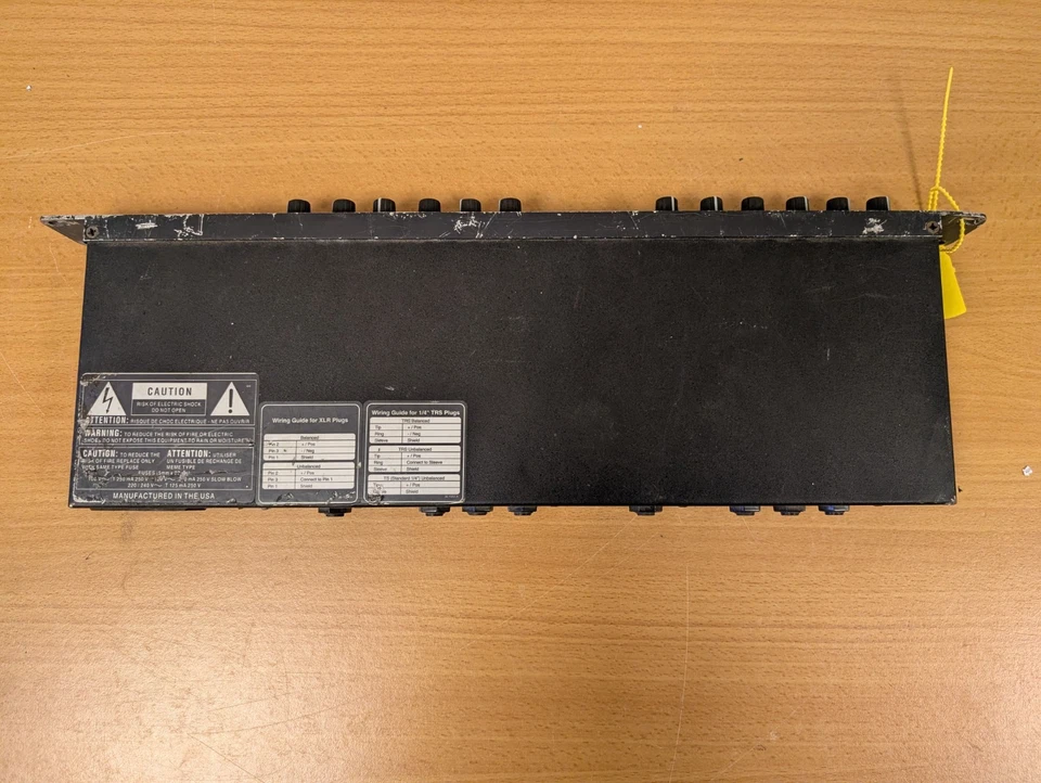 JBL STEREO GATING COMPRESSOR LIMITER M712 - Image 4 of 4