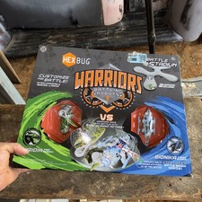 HexBug  Warriors Battling Robots Battle Stadium Viridia vs Bionika Set Unopened