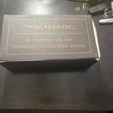Realistic  TRC-411 40 Channel-Two Way Emergency Citizens Band System
