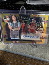 TE'HINA PAOPAO 2025 Select WNBA Courtside Action GOLD AUTO /10 Atlanta Dream RC!
