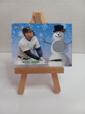 2021 Topps Holiday Miguel Cabrera Jersey Relic