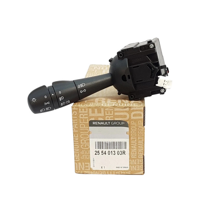 Commodo de phares avec commande antibrouillard pour Dacia Dokker et Twingo III