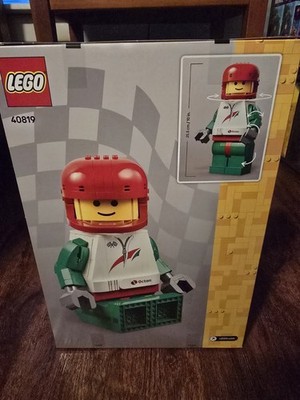 NEW LEGO 40819 Up-Scaled Octan Racing Driver Minifigure NIB Sealed in Hand