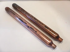 2 Large Copper Water Hammer Arrestor Arrestors 14"