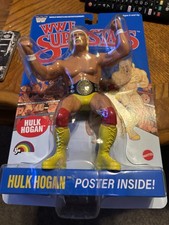 WWE LJN MATTEL SUPERSTARS HULK HOGAN 8" ACTION FIGURE 1980s RETRO! NEW! IN HAND