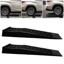 2X Low Level Rise Car Ramps 3 Ton Sports Classic Car Storage Motor Lightweight