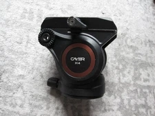 Cayer H4 Video Fluid head - 60mm flat base - 1/4 3/8 sliding plate For DSLR Cams