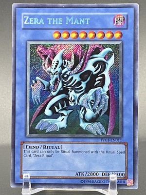 Yu-Gi-Oh Zera the Mant PP01-EN011 Secret Rare Premium Pack