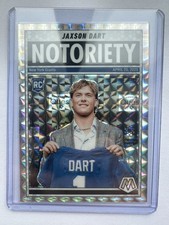 🏈🔥Jaxson Dart Mosaic Notoriety Rookie #11 2025 Panini Mosaic