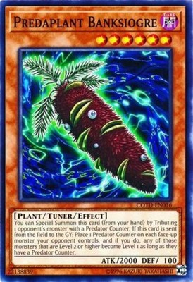 Predaplant Banksiogre - COTD-EN016 - Common - Unlimited Edition - Damaged