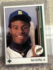 1989 Upper Deck Ken Griffey Jr Mariners Rc HOF