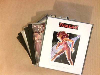 SET 8 CD IKE & TINA TURNER / LIVE (2 CD) , HITS, FOREIGN AFFAIR +++ / GUTER ZUSTAND