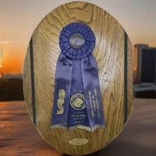 1959 American Kennel Club Mounted 1st Place Ribbon-Great Pyrenees "Storm Queen"