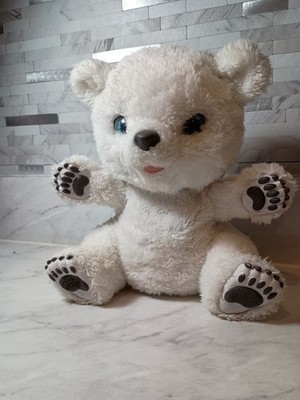 Fur Real Friends POLAR BEAR CUB Curious Real Noises  FURREAL Snifflin  Sawyer