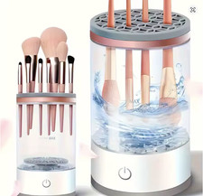 USB Makeup Brush Cleaner Electric Automatic Brush Washer Dryer Cleaning Machine