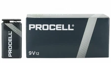 Procell 9 Volt Alkaline PC1604 Battery 12 PACK