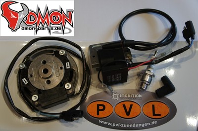 PVL Zündung mit 13° Zündverstellung für Sachs GT 3 Gang Engine Stage 6 Malossi